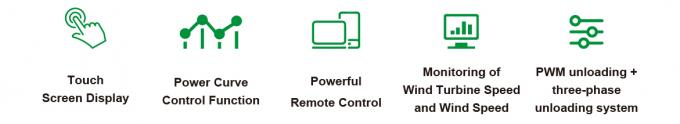 کنترل کننده توربین بادی متصل به شبکه با عملکرد حفاظت صفحه لمسی LCD و نوردهی 2