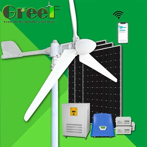 صفحه اصلی کم سرعت خاموش Grid On Grid Pitch توربین بادی فن آسیاب بادی 10KW