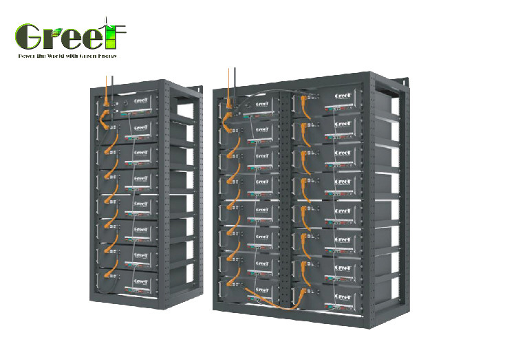 ولتاژ پایین60-280AH باتری لیتیوم 48v 200ah برای سیستم خورشیدی و هیبریدی ذخیره انرژی خانگی