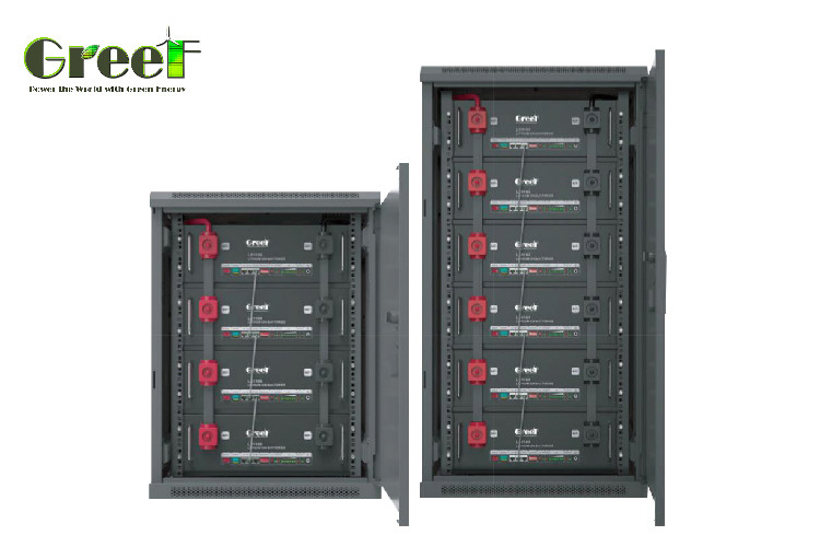 ولتاژ پایین60-280AH باتری لیتیوم 48v 200ah برای سیستم خورشیدی و هیبریدی ذخیره انرژی خانگی