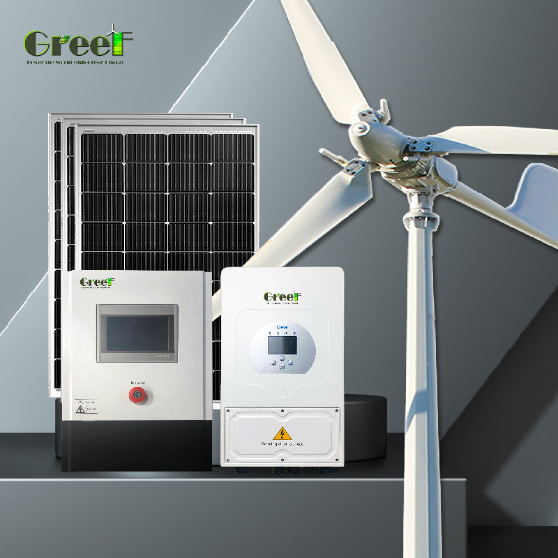 کنترل باد با ژنراتور مغناطیس دائم سه فاز 5KW کارایی تولید برق بالا