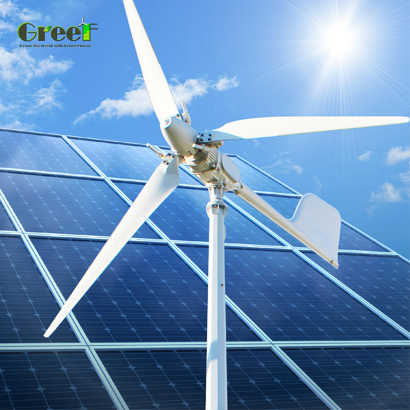 روش توقف خودکار ترمز توربین بادی افقی با تیغه های FRP و قدرت نامی 5-30kW
