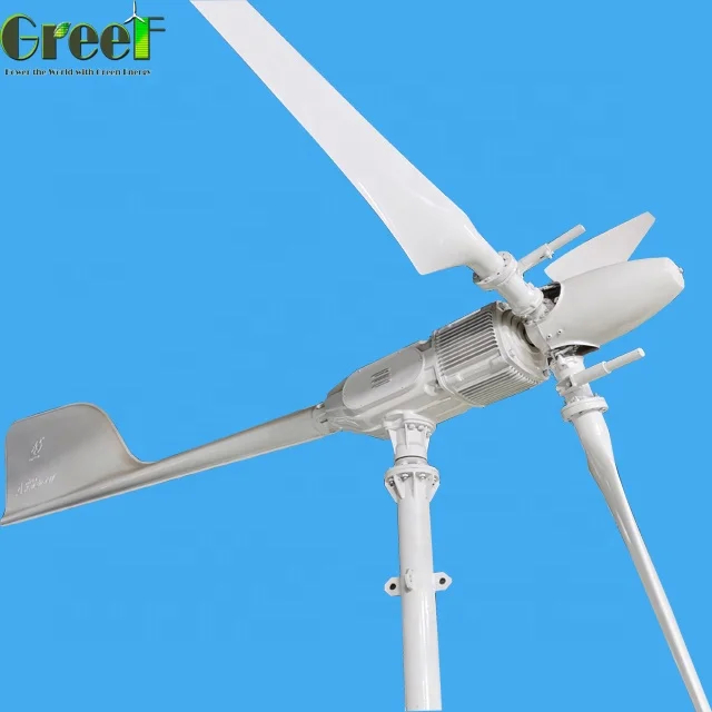 کنترل باد با ژنراتور مغناطیس دائم سه فاز 5KW کارایی تولید برق بالا