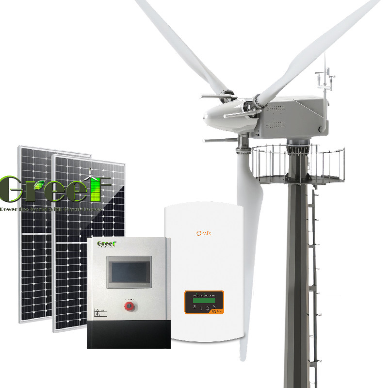 20KW / 30KW Pitch Control توربین بادی تکنولوژی Pitch متغیر 30٪ تولید قدرت بالا سرعت باد شروع کم 2.5m/s