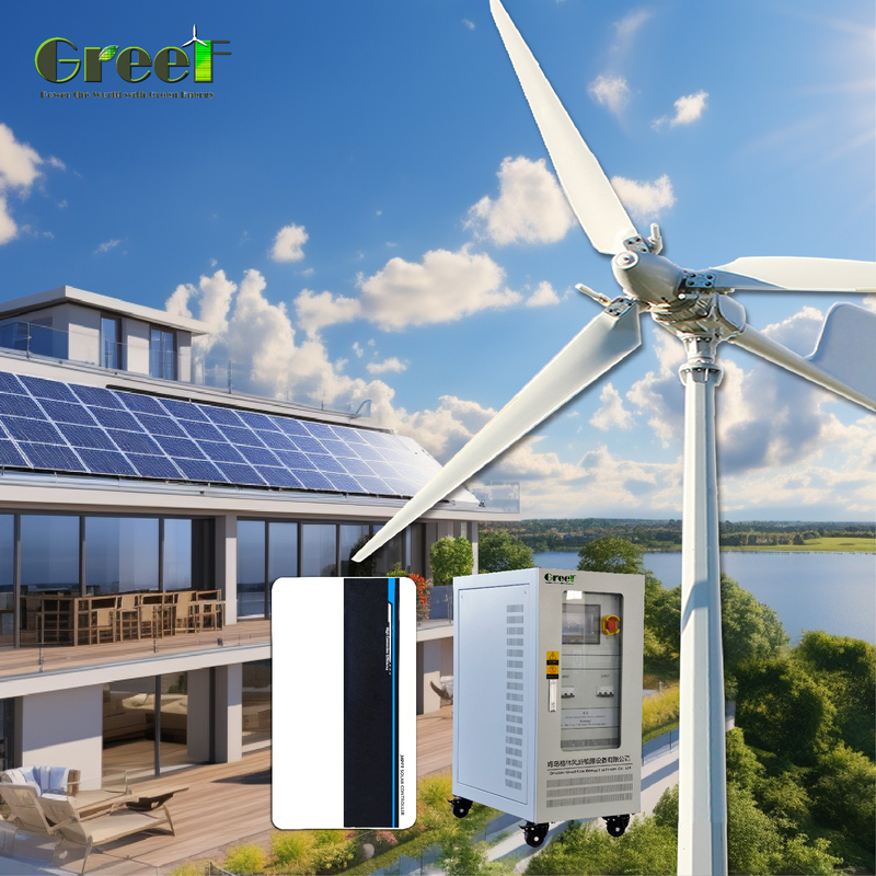 48-240V ولتاژ خروجی 5kW سیستم خورشیدی خارج از شبکه با استفاده از باتری ژل