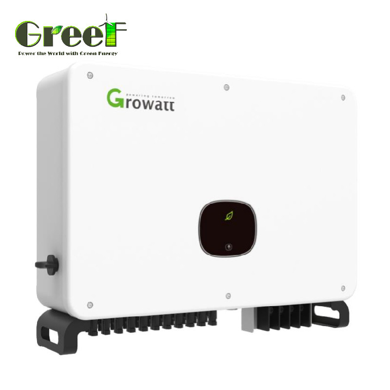 Growatt On Grid Inverter خورشیدی 6-80KW برای سیستم خورشیدی Inverter با عملکرد بالا برای کاربرد تجاری
