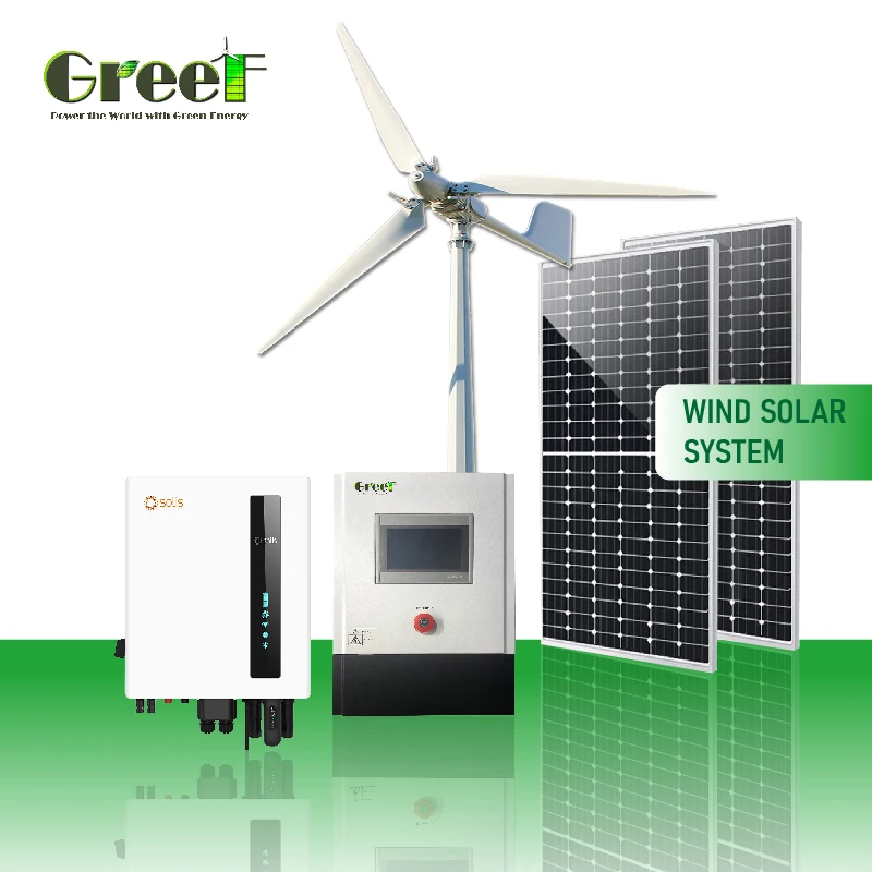 کنترل باد با ژنراتور مغناطیس دائم سه فاز 5KW کارایی تولید برق بالا