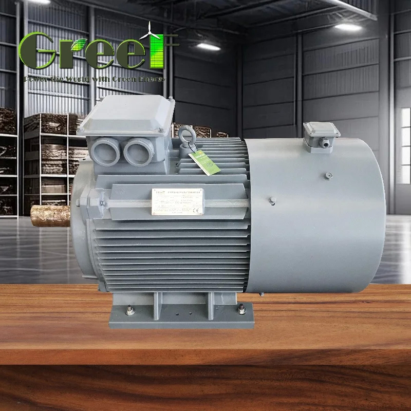 قدرت نامی موتور مقناطیس دائمی 3 فاز AC Synchronous Motor 750W-5MW برای کاربردهای موتور