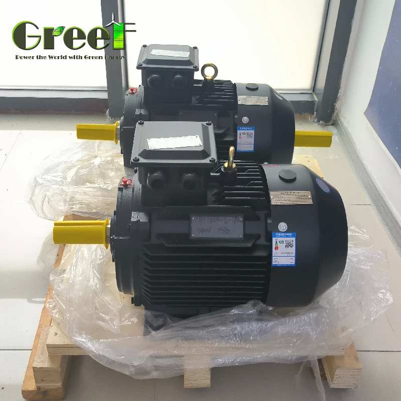 1500 rpm موتورهای PM با 6 قطب ژنراتور همزمان نوع Y پیچ و تاب