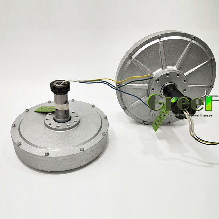 ژنراتور مقناطیس دائمی عمودی بدون دیسک 500w-30kw