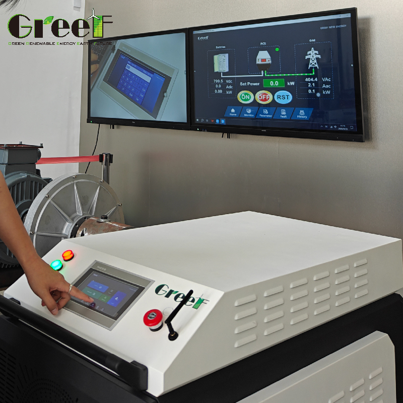 اینورتر برق 110 کیلووات خارج از شبکه با حفاظت از نوسانات سطح 2 و طراحی بدون ترانسفورماتور برای ذخیره سازی انرژی قابل اطمینان