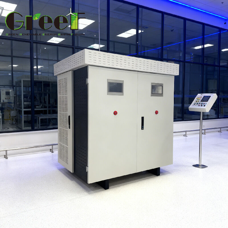 On Grid Controller with Lithium-ion Battery 240-550V AC Voltage Range and Intelligent Air Cooling for Energy Management