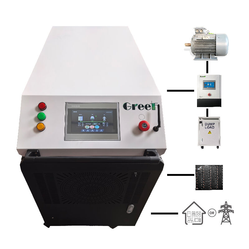 اینورتر برق خارج از شبکه با فاکتور قدرت > 099، خنک کننده هوا هوشمند و صفحه لمسی هوشمند ال سی دی برای تبدیل انرژی کارآمد