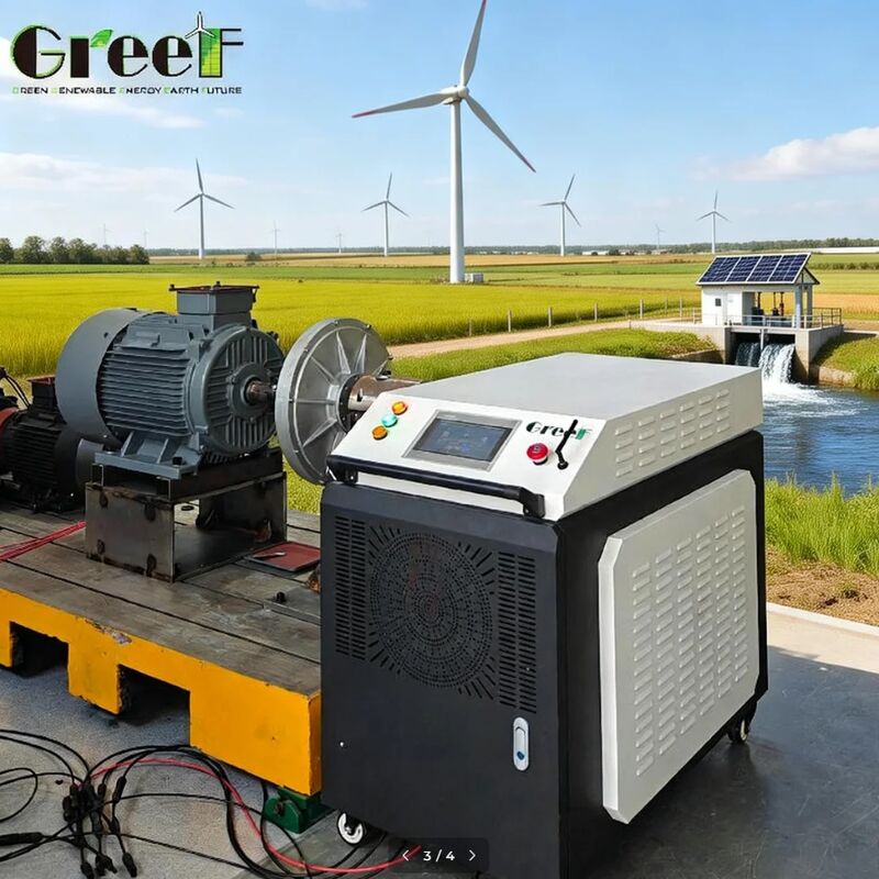 LCD Smart Touch Screen Off Grid Power Inverter با ولتاژ 580-1000 و 98.9٪ حداکثر کارایی