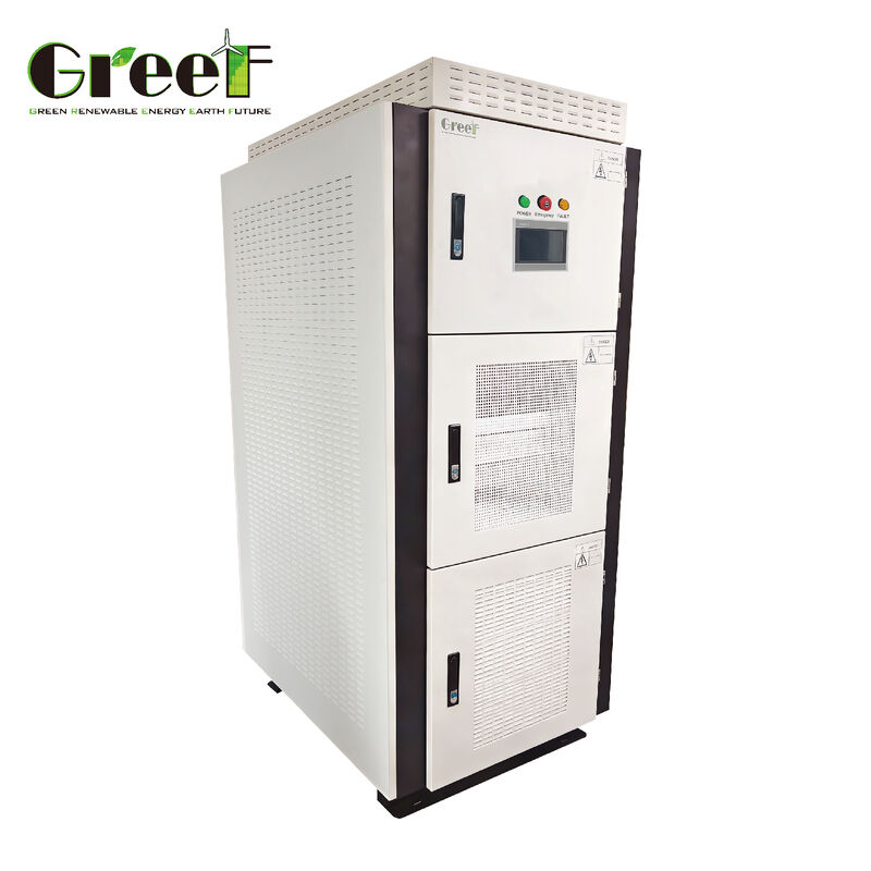 50 هرتز 60 هرتز فرکانس خروجی در کنترلگر شبکه با محدوده ولتاژ ورودی 240-550 و LCD SMART Touch Screen برای سیستم های انرژی پایدار