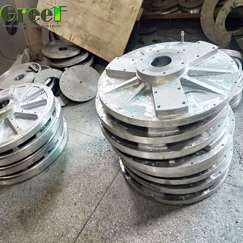 ژنراتور آهنربا دائمی بدون هسته با چرخش شروع کم کارایی بالا و طراحی بدون تعمیر و نگهداری برای کاربردهای سنگین