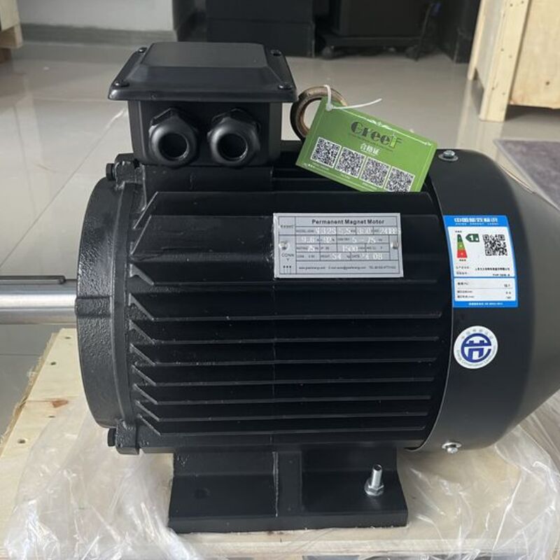 کارایی بالاتر از 95 درصد قدرت نامگذاری موتور مغناطیسی 750w 5Mw برای عملکرد در تولید و پردازش طراحی شده است