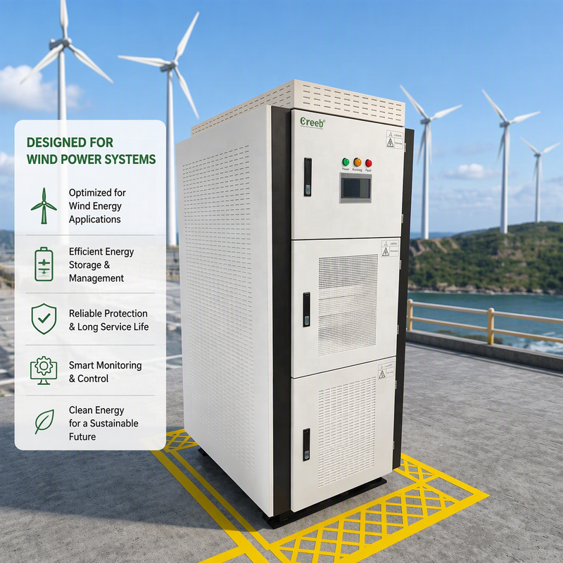 Short Circuit Protected Generator Hybrid Converter with Manual Brake Function and 100KW-1000KW Rated Power for On Grid Controller Systems