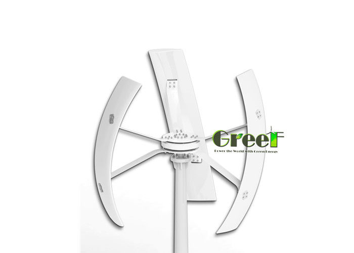 توربین بادی محور عمودی GV مناسب برای تمام شرایط آب و هوایی سرعت شروع به کار باد 3 متر بر ثانیه ولتاژ اختیاری 24-380 ولت متناوب