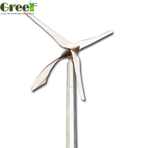 کنترل زمین پشت بام خانگی ژنراتور توربین بادی باد فن آسیاب 5KW 10KW برای خانه