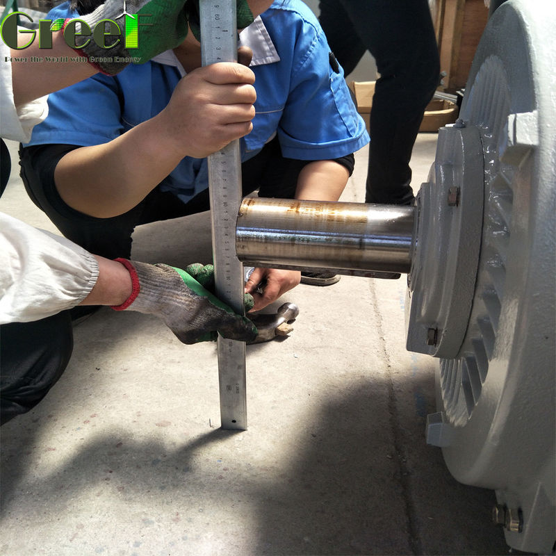 150kw 250kw 3 فاز AC ژنراتور برق هیدروژنیکی با سرعت پایین برای توربین های هیدرو الکتریکی