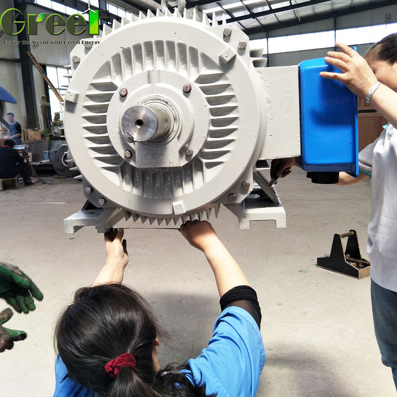 150kw 250kw 3 فاز AC ژنراتور برق هیدروژنیکی با سرعت پایین برای توربین های هیدرو الکتریکی