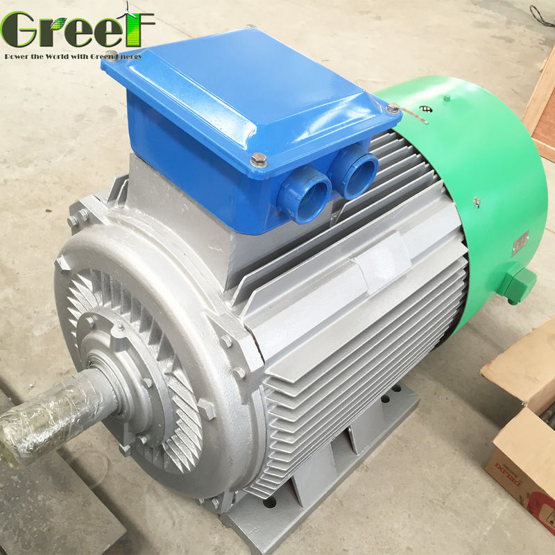 150kw 500KW 3 فاز AC 300Rpm ژنراتور برق آبي همگام برای توربين برق آبي