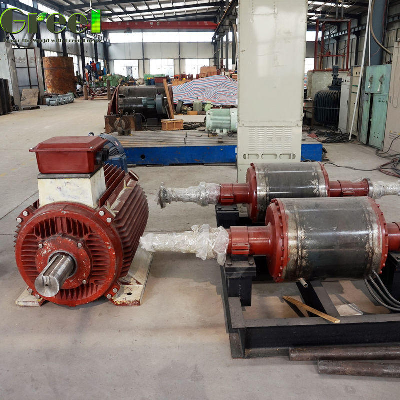 20RPM 100RPM آلترناتور مغناطیس دائمی با سرعت کم 100KW 500KW برای توربین بادی