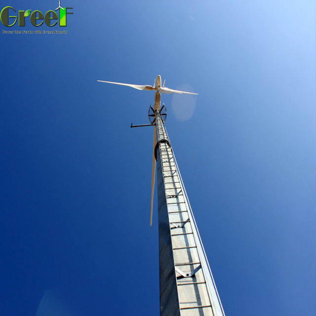 آسیاب بادی هیدرولیک اتوماتیک ایمنی ترمز 20kW 30kW کنترل پیچ ژنراتور بادی صنعت و تجارت استفاده