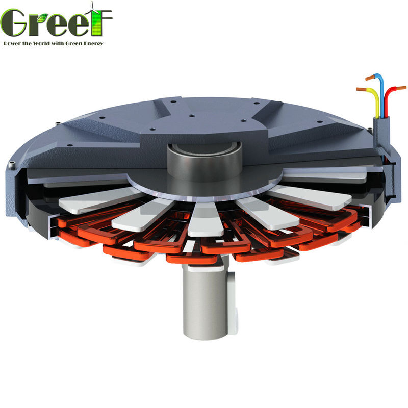 ژنراتور آهنربای دائمی بدون هسته و جریان محوری کم RPM 50W 20kW