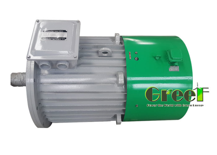 ژنراتور آهنربای دائمی با سرعت کم در دقیقه سفارشی 5kw 10kw 50kw 200kw با 3 سال گارانتی