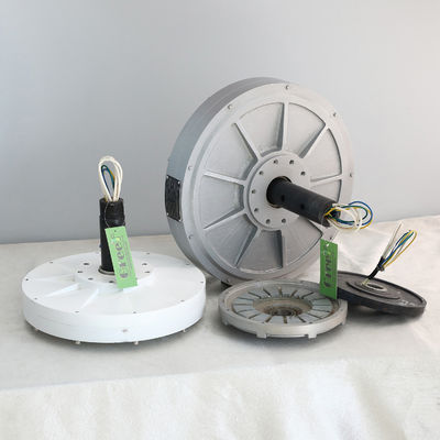 ژنراتور مغناطیس دائم شار محوری بدون هسته 3 فاز تولید برق با 3 سال گارانتی